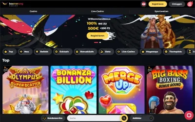 Boomerang bet casino